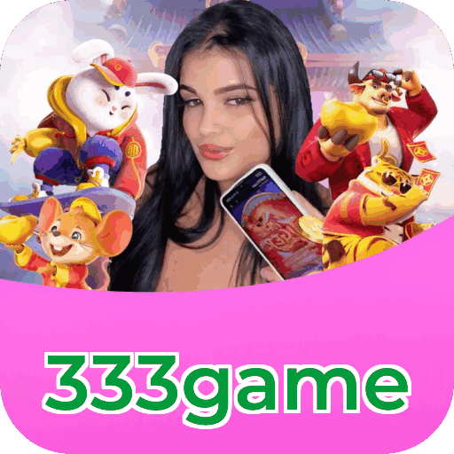 Interface do aplicativo 333game mostrando jogos disponíveis no iOS e Android